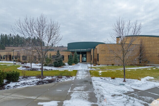 Northwest Christian Schools has several large buildings on campus.