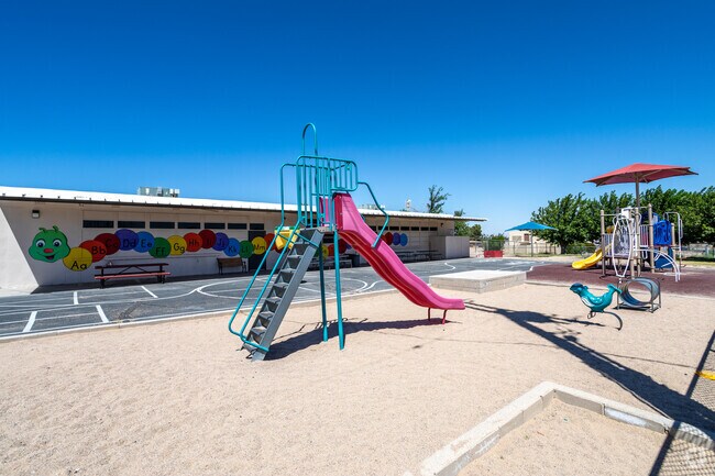 Your kids will never want to leave the playground at Lenwood Elementary School.