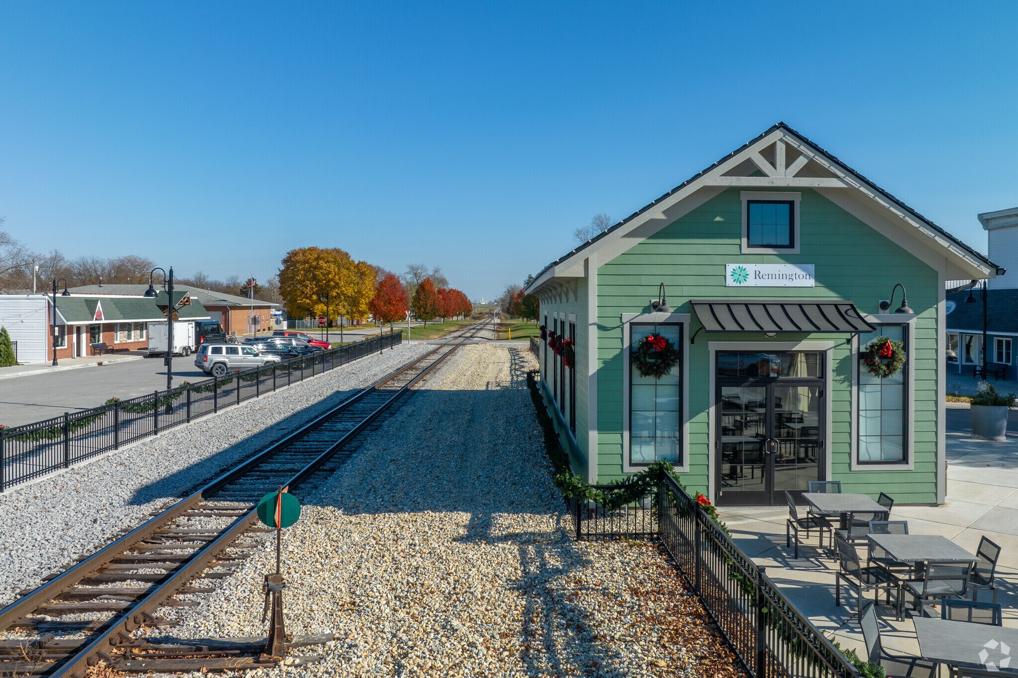 The Amtrak station in downtown Remington serves the greater Carpenter area.