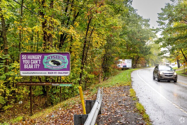 If you are so hungry you can't bear it, stop at Josie's Family Restaurant in Coalport.