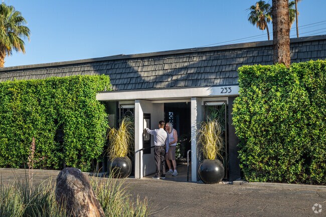 Residents can view the latest menu outside Mr. Lyons Steakhouse, near Indian Canyons.