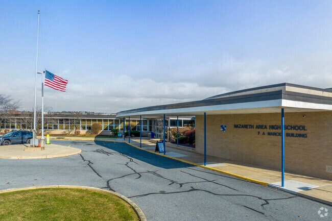 The children in Bushkill Township attend Nazareth Area High School.