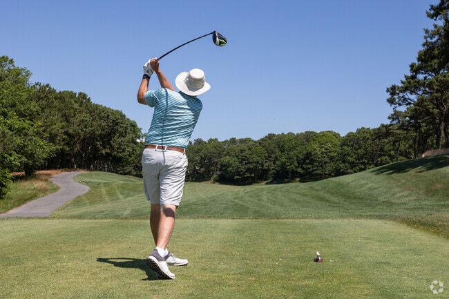 Hit the long ball at New Seabury Country Club in New Seabury-Popponesset Island.