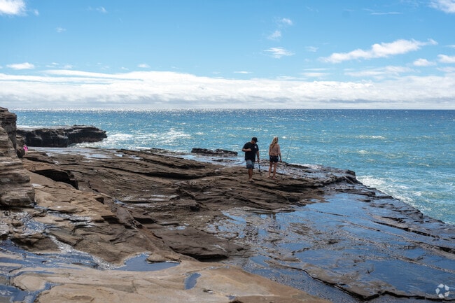 China Walls is a popular fishing spot.