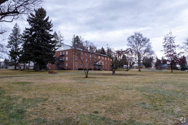 Upper Columbia Academy is just down the road from other public schools.