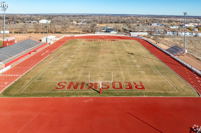 St. Johns High School has a well known football team.