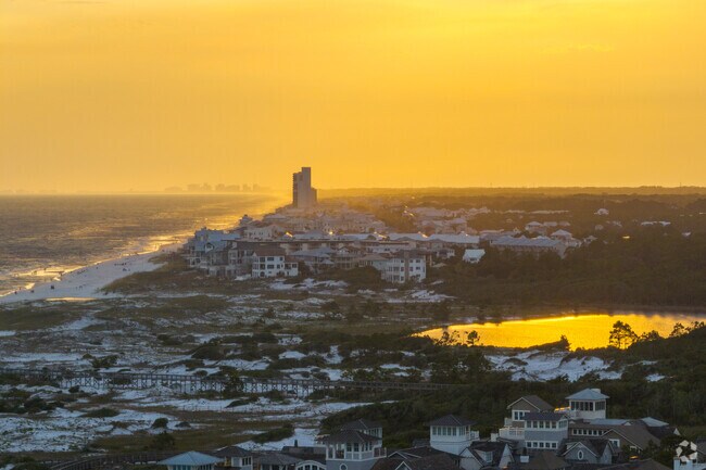 Seagrove Beach is a community of homes on the Florida Panhandle's Emerald Coast..