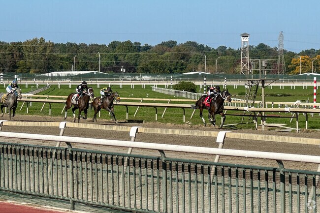 Place your bets! Parx Racetrack has live thoroughbred racing near Neshaminy Valley.