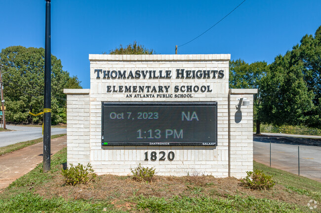 Thomasville Heights Elementary is a public school located in Southeast Atlanta.
