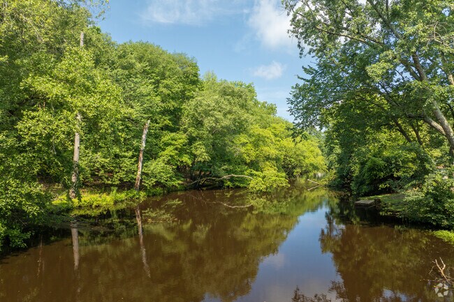 Rancocas Creek is a popular area for fishing, kayaking and canoeing in Eastampton.