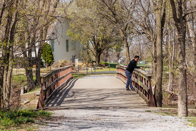 Residents in Carl Junction take time to relax and fish at Bulldog Lake.