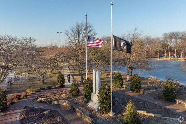 Get your steps in around Babylon Town Hall Park in North Lindenhurst.