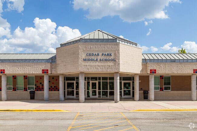 Cedar Park Middle School is a public middle school located in Cedar Park, Texas.
