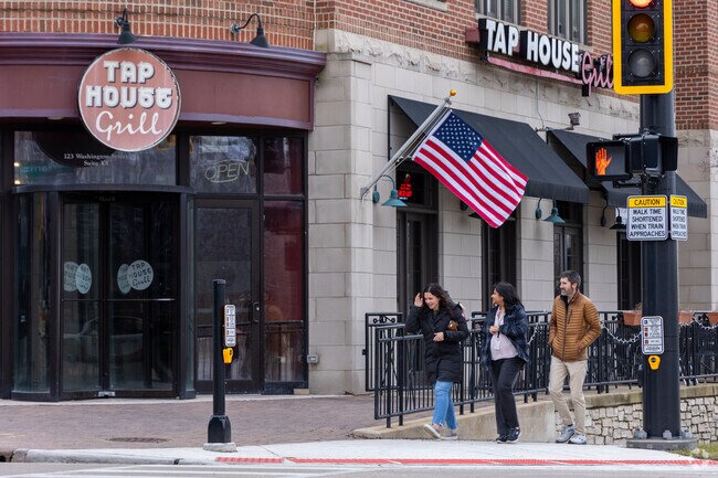 Tap House Grill is a popular lunch spot in Downtown Oswego.