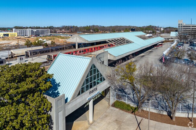 Doraville MARTA light rail station.