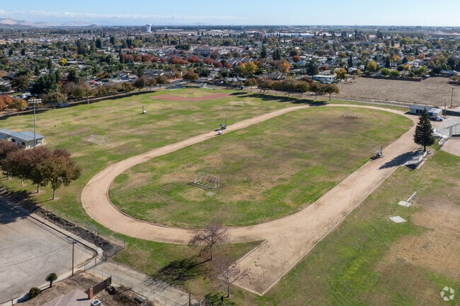 There is a track at General Grant Middle School in Reedley.