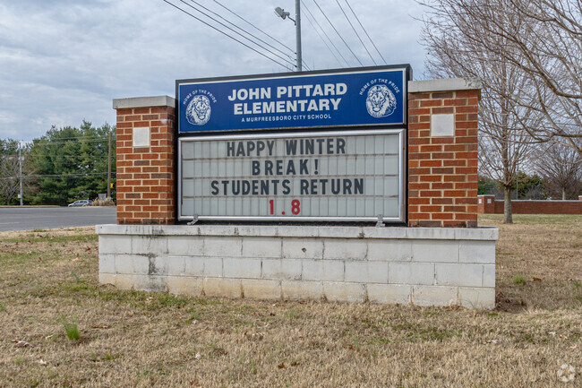 Students in grades PreK - 6 can get an education at John Pittard Elementary in Murfreesboro, TN.