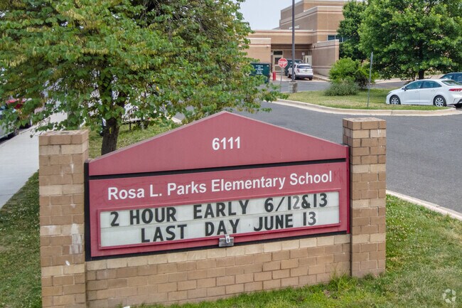 Rosa L. Parks Elementary School in Chillum, MD.