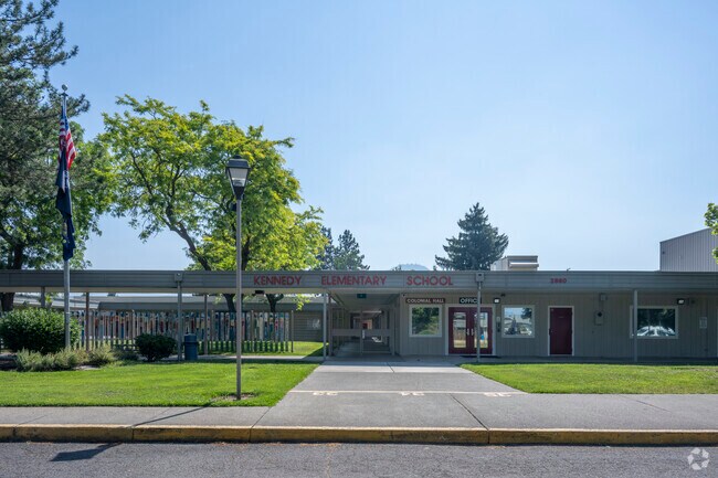 Kennedy Elementary School serves students in the Medford area.