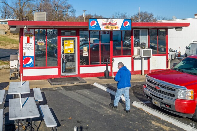 Race to get your GrandStand Burger located in North Overland Park Hills.