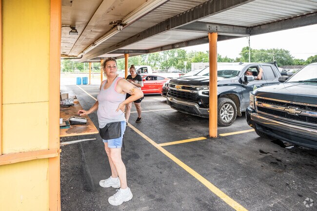 At Mel's Drive-In in Mars Hill you can still get your burger delivered to your car door.