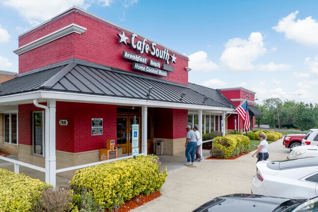 Cafe South is a Yorkmount favorite, easy to spot by its always full parking lot.