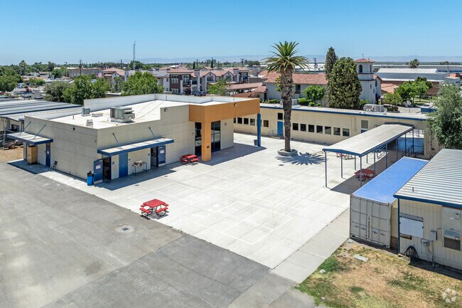 The classrooms at Arthur E. Mills Intermediate School in Firebaugh.