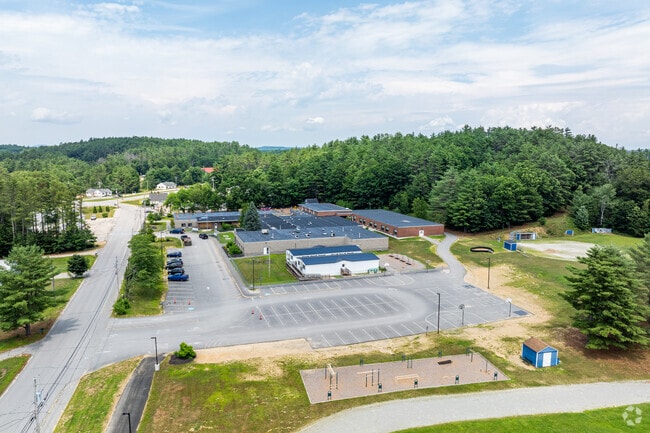Barnstead Elementary School sits in Barnstead, NH.