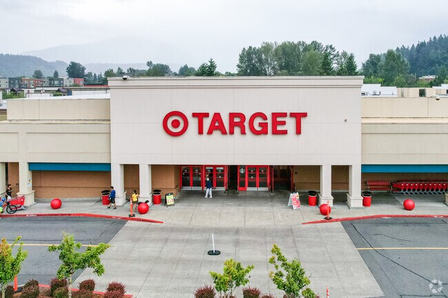 Locals can get shopping done at Target located in the Issaquah Commons near Olde Town.
