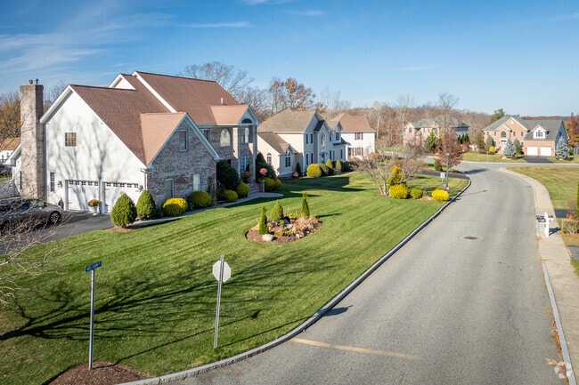 Monastery Heights is home to a row of elegant millennial mansions in Cumberland, RI.
