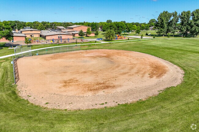 Get in a game of baseball at Longfellow Elementary School.