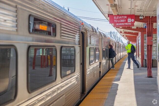 Park at Ashland Station to hop aboard the PATCO ride to Philadelphia.