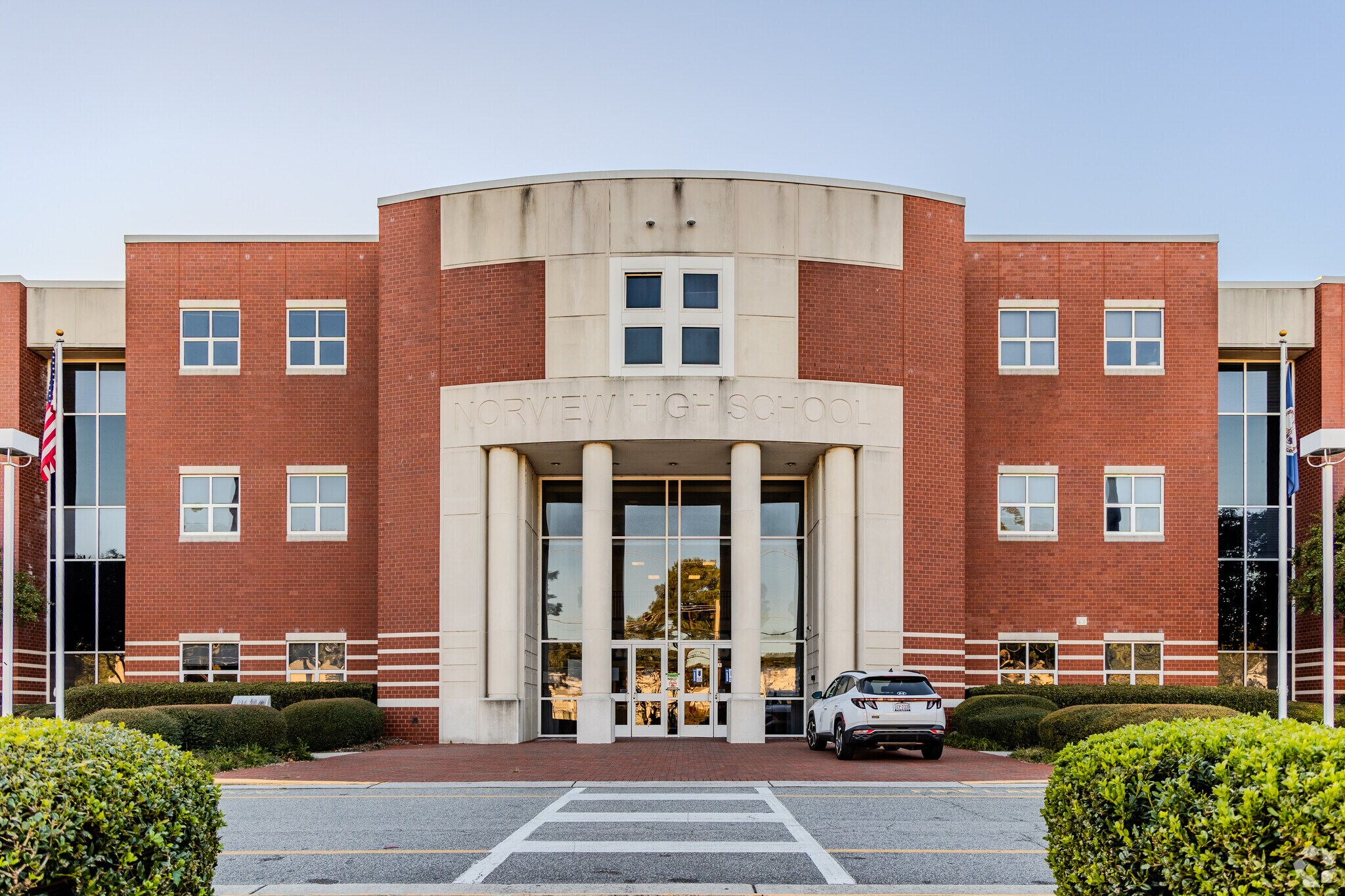 Norview High School is a public school serving the community of Broad Creek.