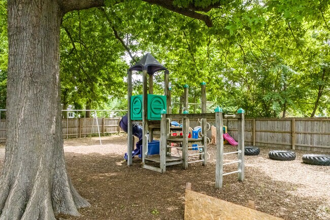At recess the kids get to enjoy fresh air at Shawnee Mission Christian School.