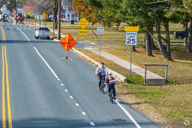 East New Market teens can safely bike along the area's streets.
