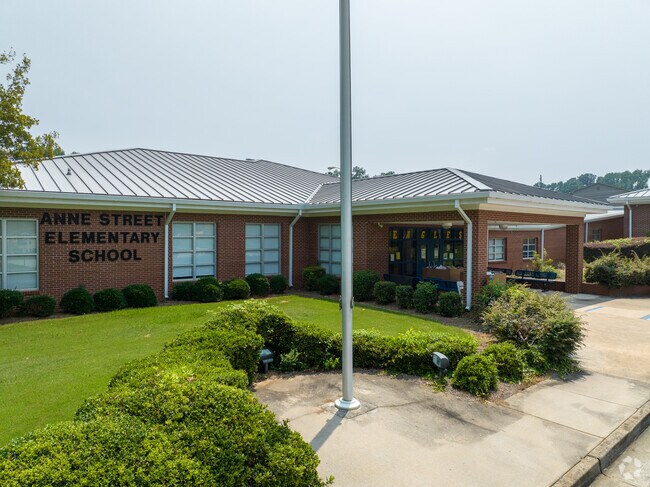 Anne Street Elementary School is the home of the Eagles.