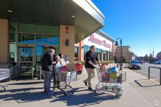 Market Basket is a popular spot for locals to load up on groceries for the week in West Revere.