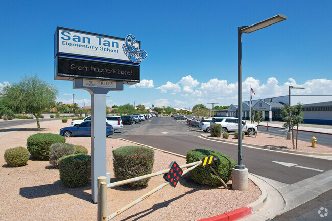 San Tan Elementary School in Gilbert serves kindergarten through sixth grade students.