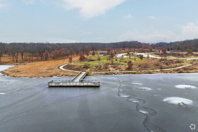 Camp Bullfrog Lake offers year-round camping and water-based recreation.