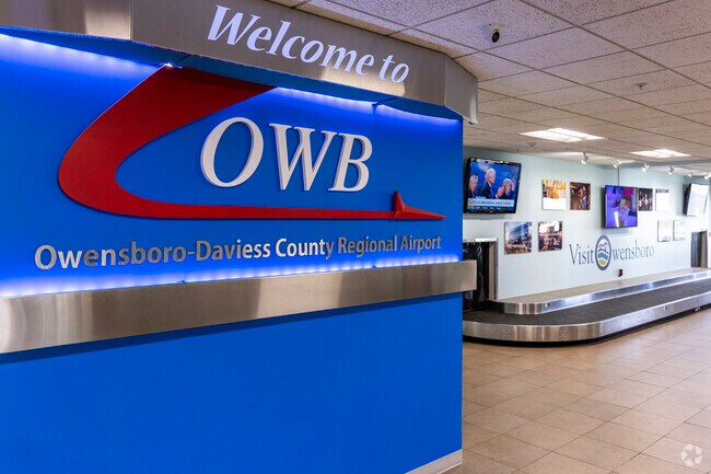 Apollo residents can catch a flight and head out of town at the Owensboro airport.
