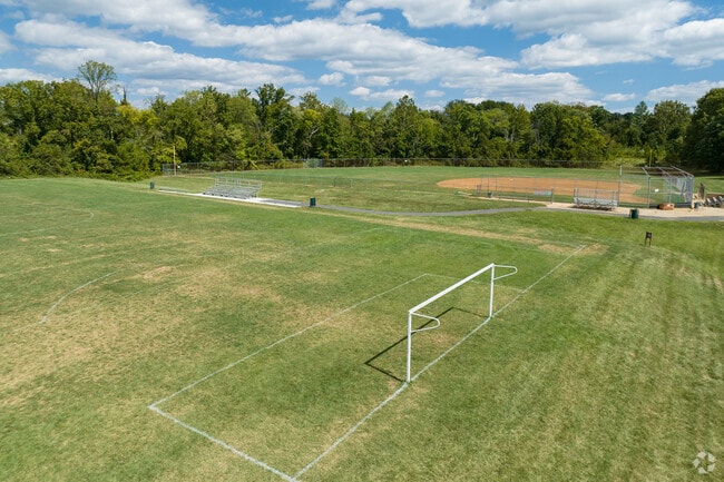 Greenbriar Park offers several athletic fields and spaces to exercise and enjoy the outdoors.