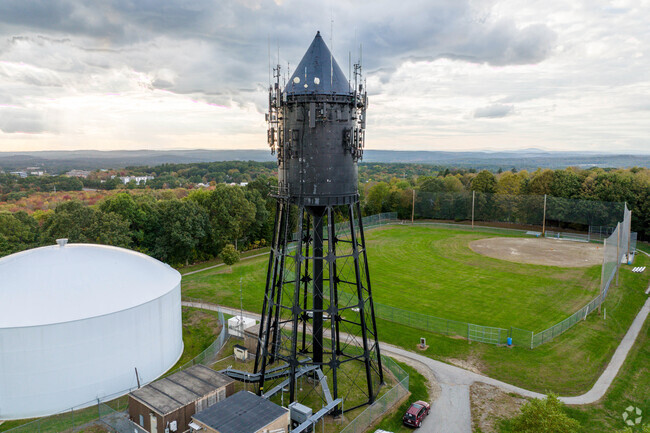 Sligo Hill Water Tower is a historical landmark that can be seen throughout Marlborough.