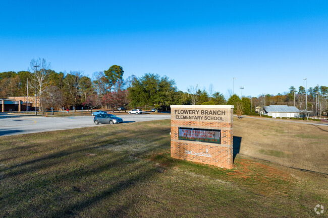 Flowery Branch Elementary School has about 650 students.