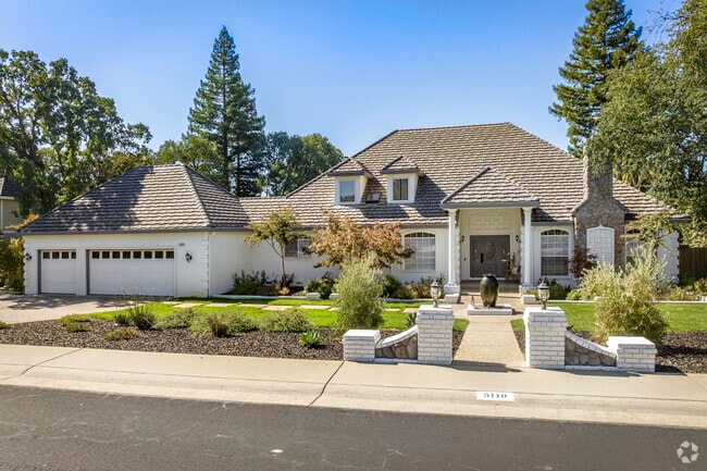 This upscale home in Granite Bay with Tuscan styling has a real old-world charm.