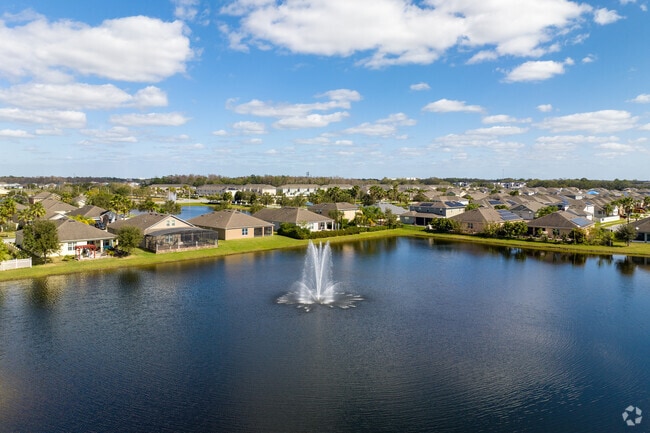 Have scenic views of the lakefront right from your backyard in the Meadow Woods neighborhood.