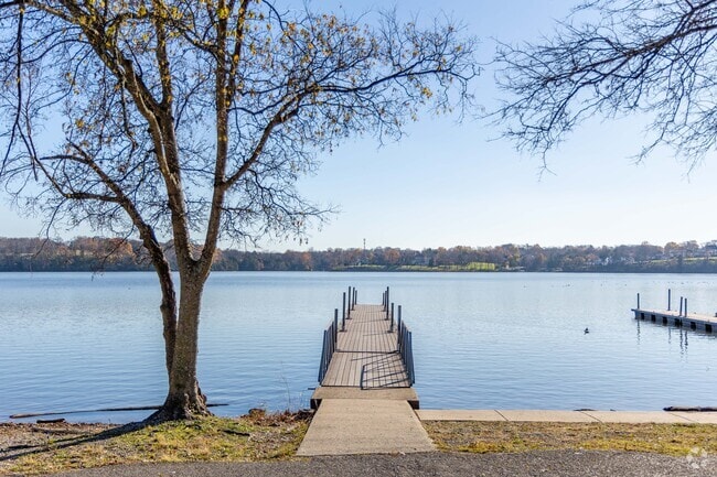 Locals can launch their boats at Sanders Ferry boat ramp in Hendersonville.
