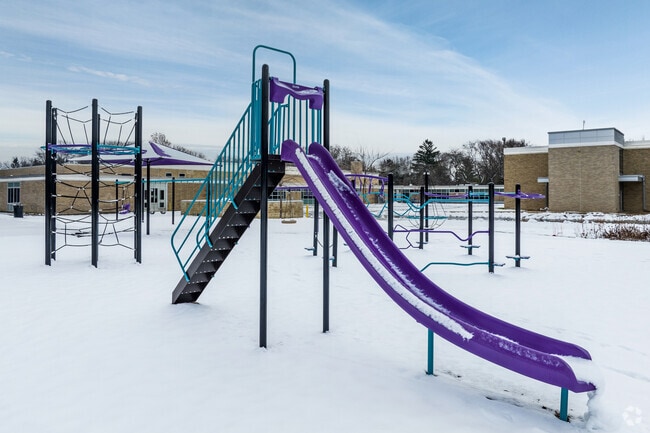 Orchard Ridge Elementary School in Madison also has a playground for students.