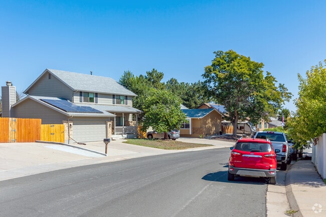 Most homes in The Farm neighborhood are surrounded by mature trees.