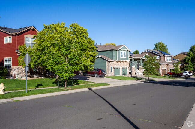 McKay Landing features vibrant Craftsman architecture.