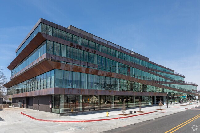 The World's first bikable office building, The Ledger, is in downtown Bentonville.